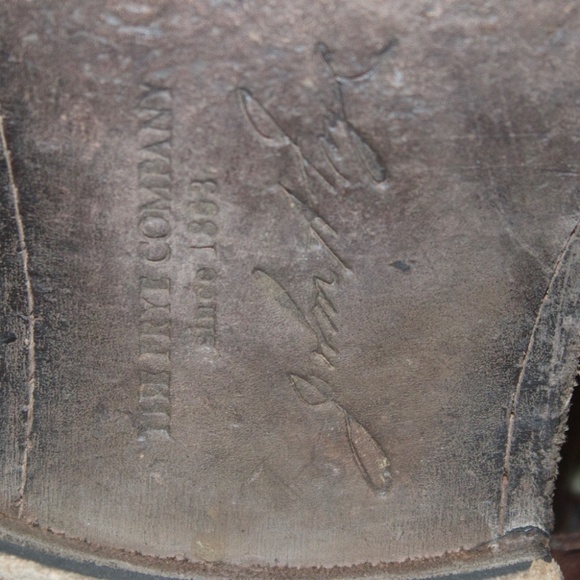 Womens Brown Frye leather ankle boots Size 8 - Picture 13 of 16